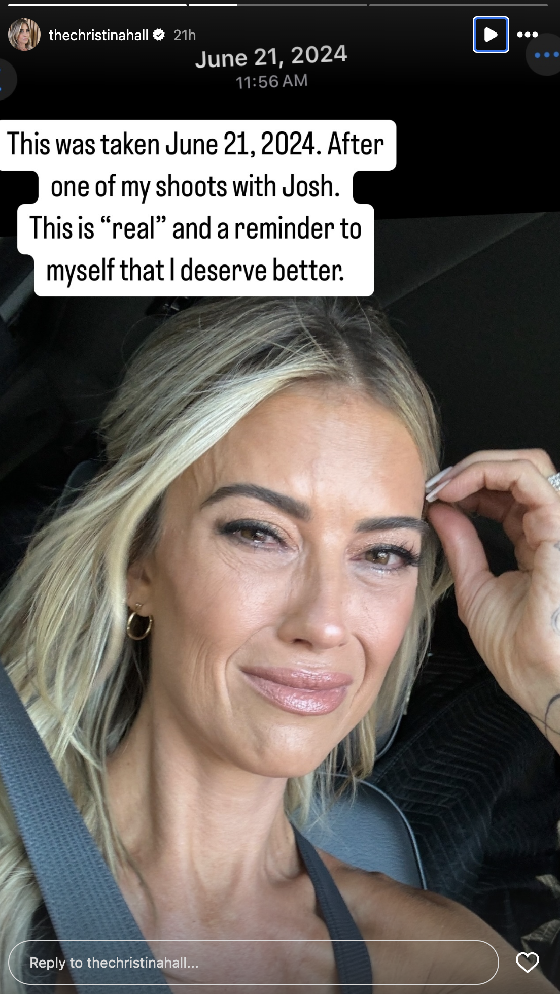 Christina Haack Instagram Stories